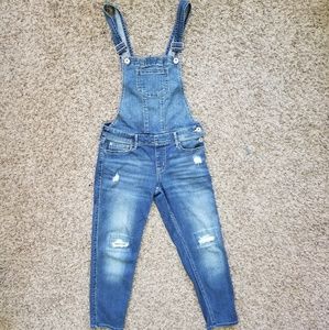 Abercrombie Ripped Overalls